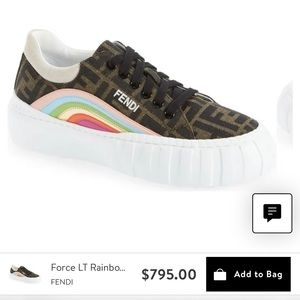 FENDI Force LT Rainbow Sneaker